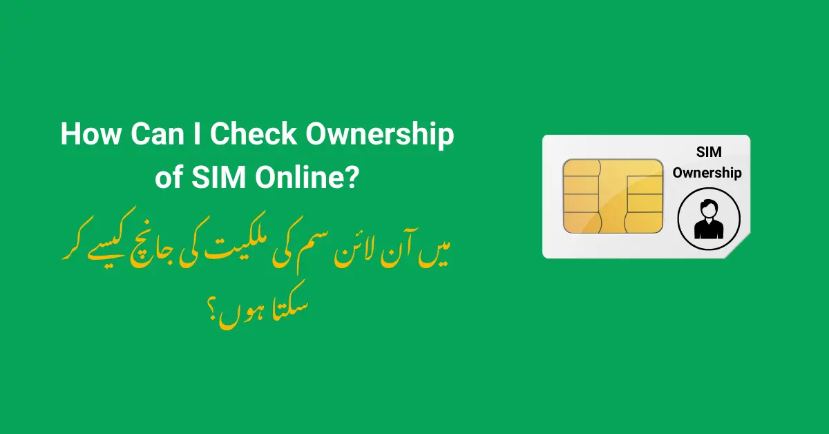 How Can I Check Ownership of SIM Online?